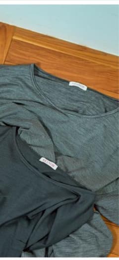 美品 NICENESS R.SANDIN ウールボーダーポケットTシャツ L - メルカリ