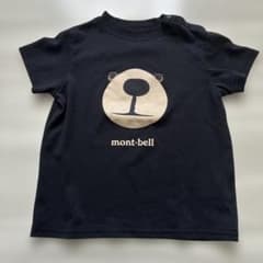 連休限定セール中！mont-bell 半袖Tシャツ ブラック 90cm