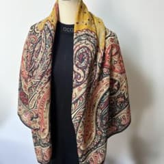ETRO ペイズリー柄 135cm角 大判のサムネイル