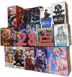 最新　プライズフィギュア　28点セット　まとめ売り 最新含むプライズフィギュアまとめ売り 28点 未開封 - メルカリ