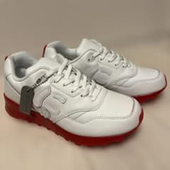 via SANGACIO にゅ スニーカー ホワイト レッド US7.5 未使用のサムネイル