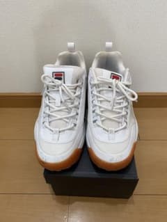 FILA ホワイト スニーカー 厚底のサムネイル