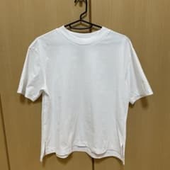 UNIQLO AIRism コットンTシャツ ホワイト Mのサムネイル