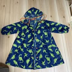 キッズ　レインコート　恐竜柄　100〜110のサムネイル