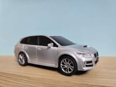 SUBARU LEVORG ぶつからない！？ミニカー シルバーのサムネイル