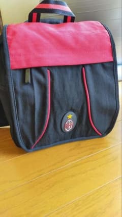 AC Milan リュック 小型 黒/赤 ポーチ付きのサムネイル