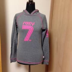 ROXY パーカーロンT 美品 グレー Sのサムネイル