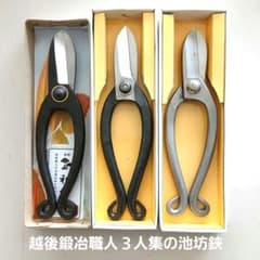値下げ越後鍛冶3人集が作った貴重な池坊鋏 Bセット - メルカリ