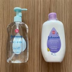 【未使用】ジョンソン&ジョンソン　ベビーオイル・ローションのサムネイル