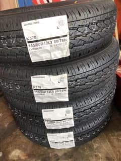 ブリヂストン✨145/80R12 K370軽トラ、軽バン用4本セットのサムネイル