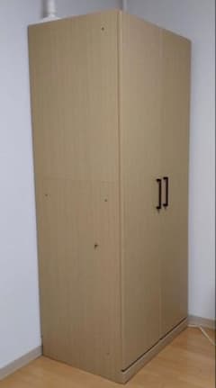ニトリ ワードローブ クローゼット 両開き 木製 キャビネット - メルカリ