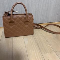 【セール】キルティング ショルダーバッグ ブラウン 2wayのサムネイル
