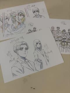 進撃の巨人 映画特典 イラストカードのサムネイル