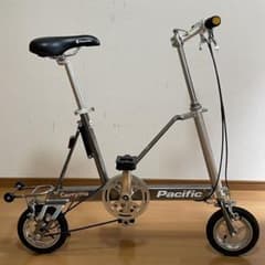 Pacific Cycles キャリーミー 折りたたみ自転車 シルバー - メルカリ