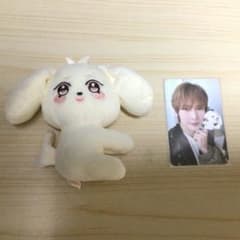 ATEEZ ヨサン ぬいぐるみ ヘッモンイ フォトカードホルダー トレカ