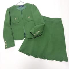 エムズグレイシー【 Lサイズ】セットアップ ジャケット スカート 金