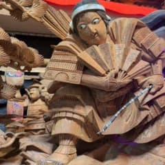 超絶技巧　淡路彫り　だんじり　山車　木彫　彫刻　欄間　馬　彫刻　家具　現状品 超絶技巧 淡路彫り だんじり 山車 木彫 彫刻 欄間 馬 彫刻 家具 現状品