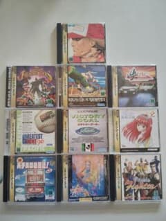セガサターン ソフト 10本セット まとめ売りのサムネイル