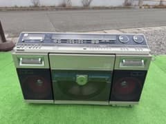 SHARP VZ-V2 ラジカセ レコード ジャンク品扱い 中古品 動作未確認