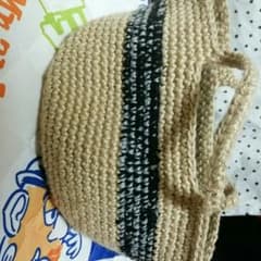 ☆ハンドメイド麻バック☆のサムネイル