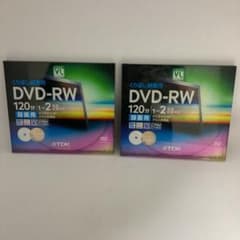 TDK DVD-RW 120分2枚のサムネイル