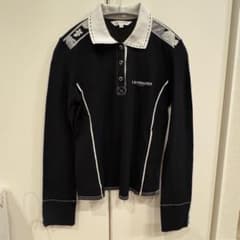 LEONARD SPORT レディース 長袖ポロシャツ ブラック 38 - メルカリ