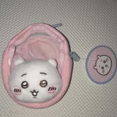 ちいかわ 窓付きミニポーチ ピンクのサムネイル