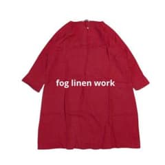 fog linen work フォグリネンワーク リトアニア リネンワンピース