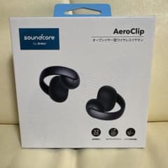 新品未開封】Soundcore AeroClip ワイヤレスイヤホン 本体 - メルカリ