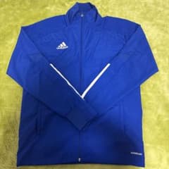 adidas AEROREADY ナイロンジャケット ブルー
