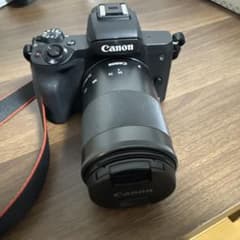 Canon EOS Kiss M 本体 55-200mmレンズセット - メルカリ