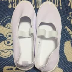 新品☆上履き 23.5㎝ ビニール スクールキャンバスシューズのサムネイル