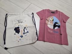 【新品】エンポリオアルマーニ Tシャツ 4A ナップサック付