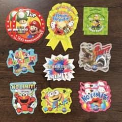 USJ シール ステッカー コンフェ マリオ エルモ ミニオン スヌーピーのサムネイル