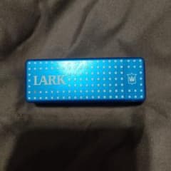 LARK スライド式携帯灰皿 青のサムネイル