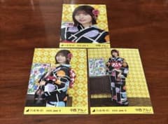 乃木坂46 中西アルノ 浴衣2026 生写真 3種コンプ - メルカリ