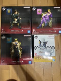 이치 반 쿠지 THEJOJO WORLD 조조의 기묘한 모험 4 종 세트