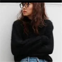 アングリッド アンゴラニット黒 美品のサムネイル
