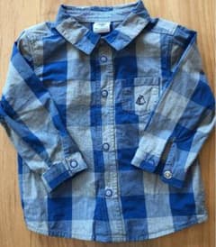 お値下げ⭐︎プチバトー　シャツ70のサムネイル