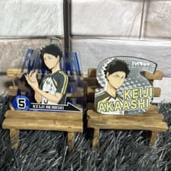 하이큐 아카시 쿄지 아크릴 키 체인 아크릴 배지 세트