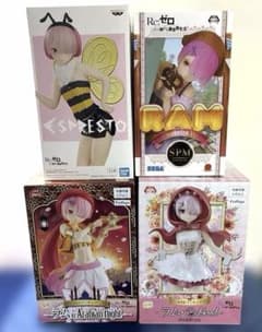 Re:ゼロ ラム フィギュア おまとめ4箱セット　 新品未開封品　非売品