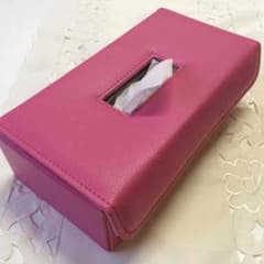合皮ティッシュボックスケースのサムネイル