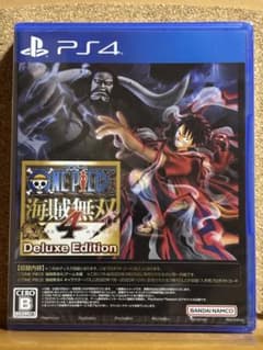 新品未開封】PS4 ONE PIECE 海賊無双4 Deluxe Edition