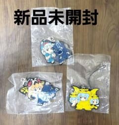 [미개봉] 신 고질라 이치 반 쿠지 E상 러버 스트랩 3종 세트