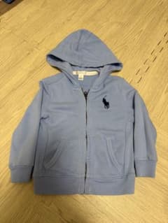 Ralph Lauren ジップアップパーカー ライトブルー 24Mのサムネイル