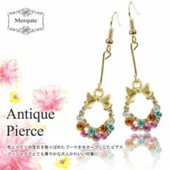 フックピアス ゴールド レディース アンティークのサムネイル