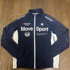 DESCENTE Move Sport ジャージネイビーL メンズのサムネイル