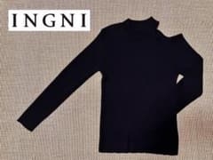 【最安値】INGNI（イング）/ ショルダーカットリブニットのサムネイル