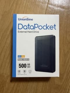 新品 UnionSine DataPocket 500GB HDD 本体のサムネイル