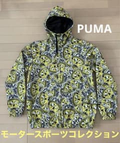 PUMA ウィンドブレーカー パーカー アウター コレクション 柄 - メルカリ